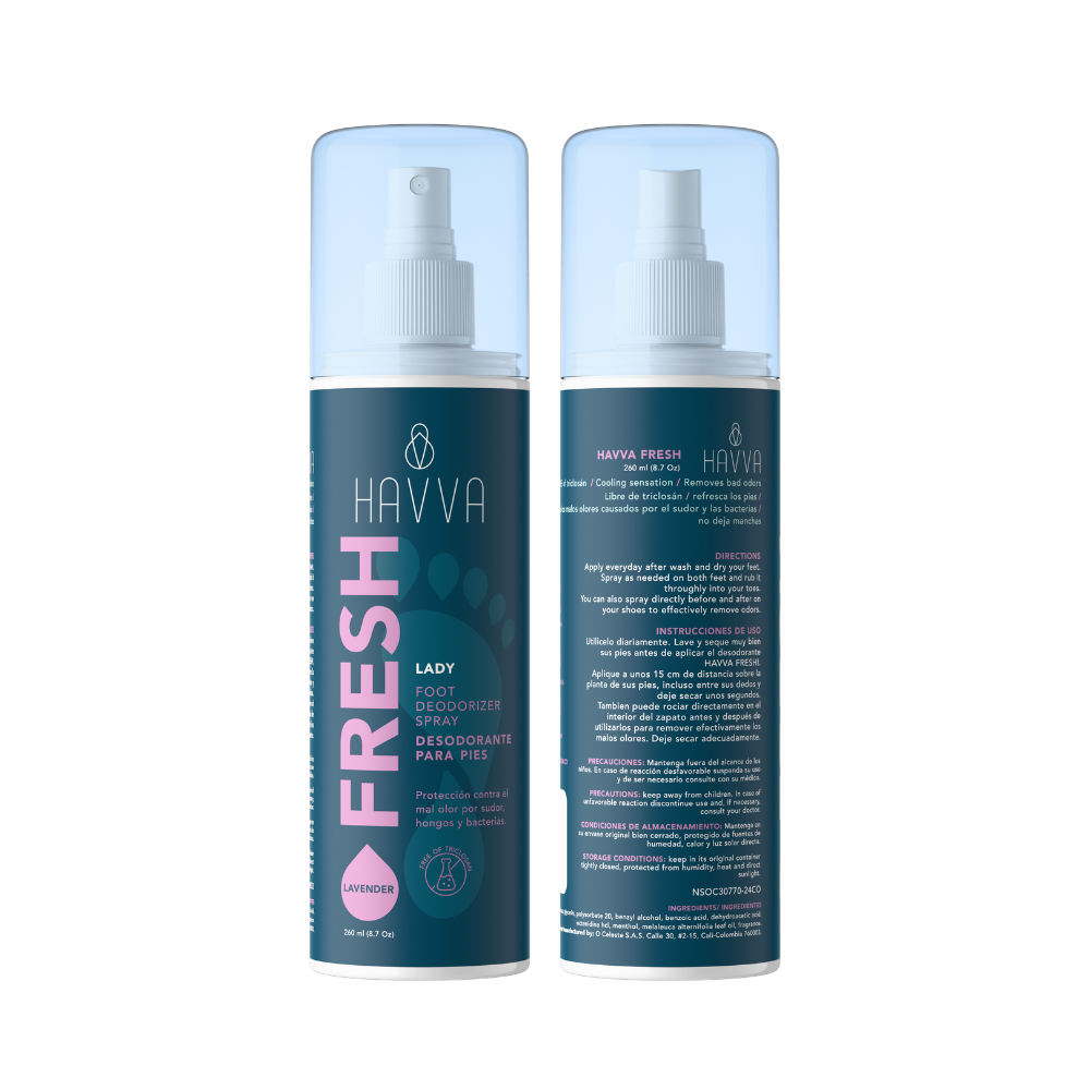 desodorante mujer Fresh lady 260ml havva